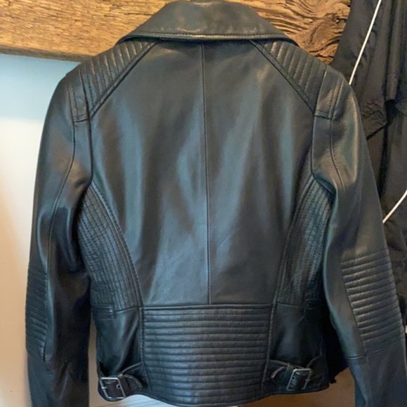 BCBGMaxAzria Leather Jacket - Picture 2 of 3